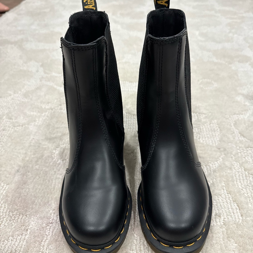Dr. Martens Women’s Chelsea Black Leather Boots